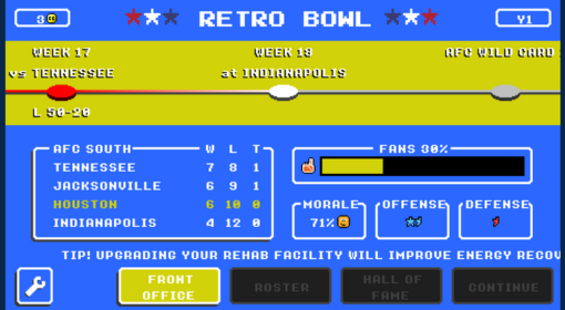 retro bowl